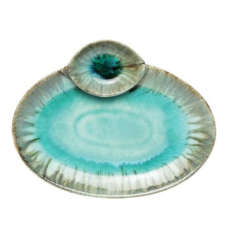 Aakash C Chip and Dip handmade ceramic Platter Amalfiee_Ceramics ...