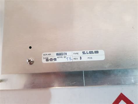 Praxis Automation 93.6.020.000 Operator Keyboard – Aeliya Marine Tech