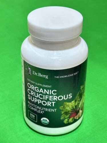 Dr. berg\'s nutritionals Dr. Berg Cruciferous Organic Vegetable Support ...