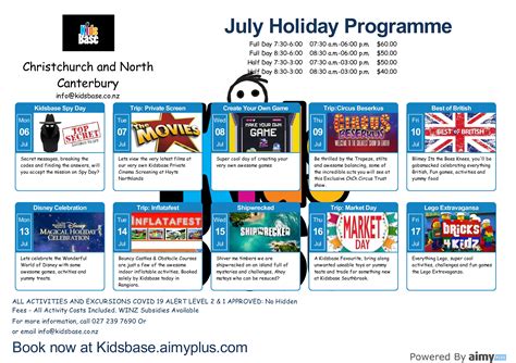 Holiday Programme 的图像结果