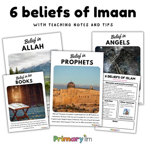 Faith Islam Pillar The Six Pillars Of Iman (Faith) In Islam In Details