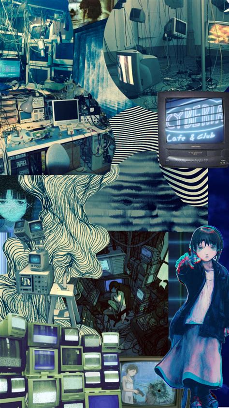 present day - present time #lain #serialexperimentslain | Wallpapers ...