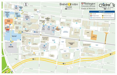 Barnes Jewish Hospital Map (2024 - 2017) - All Maps
