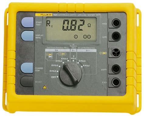 FLUKE-1625-2 Fluke | Fluke 1625-2 Earth Tester, 300kΩ CAT II 300 V ...