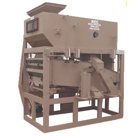 Mild Steel Seed Grader Machines, at Lowest Price, Industrial Pre ...