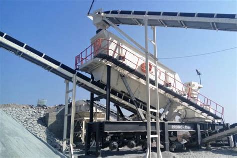 Proman-Mobile crushing plant manufacturer in Bangalore,India
