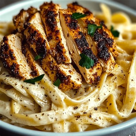 Blackened Chicken Alfredo Recipe with Zesty Kick - Urban Organic