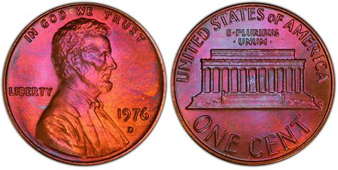 1976-D 1C, RB (Regular Strike) Lincoln Cent (Modern) - PCGS CoinFacts