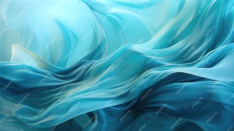 Premium AI Image | light cyan color background Background Generative Ai