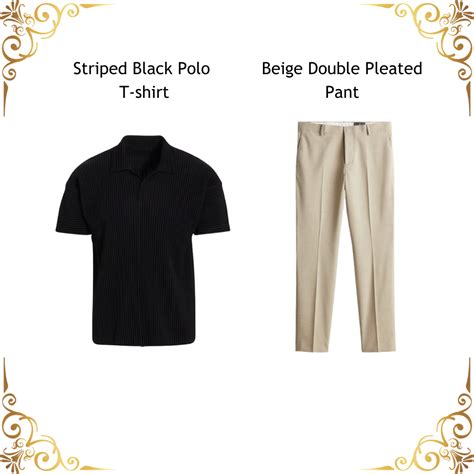 BLACK POLO-BEIGE COMBO – BREXO