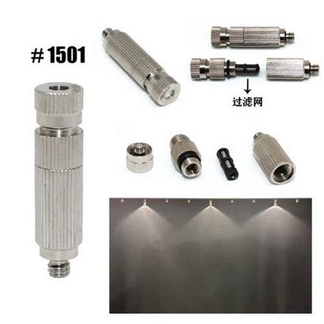 Mist Fogger Systems - Mist Cooling Sprayer High Pressure 80 Bar Brass ...