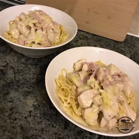 Slimming World Syn Free Chicken Spaghetti Carbonara | Matt's Cafe