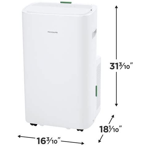 Frigidaire 14,000 BTU (10,000 BTU DOE) 115V Smart Portable Air ...