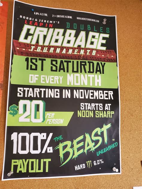 Cribbage, N4114 CR-E, Freedom, WI, 6 December 2025 | AllEvents