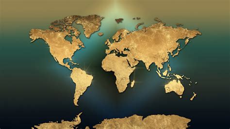 World map Wallpaper 4K, Art, 5K, Golden