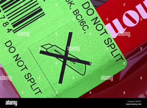 Image result for Do Not Split Labels