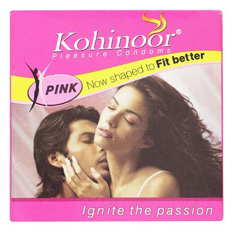 Buy Kohinoor Pink Condoms, 3 Count | 19 Minutes Delivery | Apollo Pharmacy