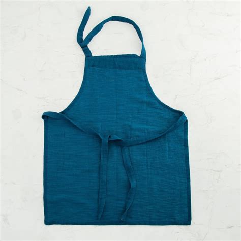 Buy Colour Connect Solid Aprons - Cotton - Apron 60 cm x 74 cm -Blue ...
