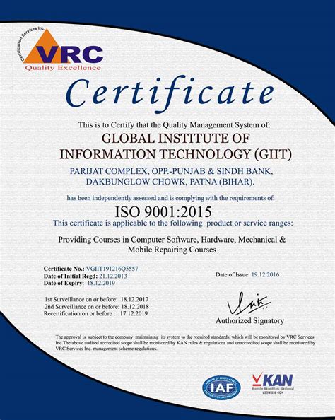 VGI | Vision Group Of Institutes |Best Computer Institute Auth. Center