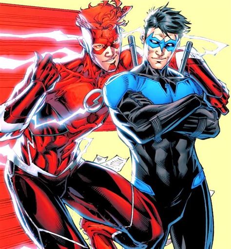 Nightwing X Kid Flash