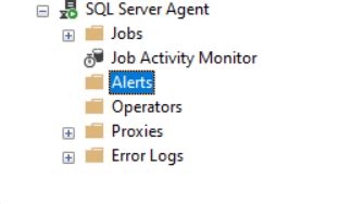 Image result for Creating SQL Alerts