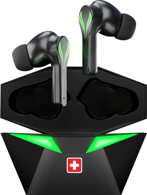 SWISS MILITARY FireFly Gaming earbuds with Low Latency Mode Bluetooth ...