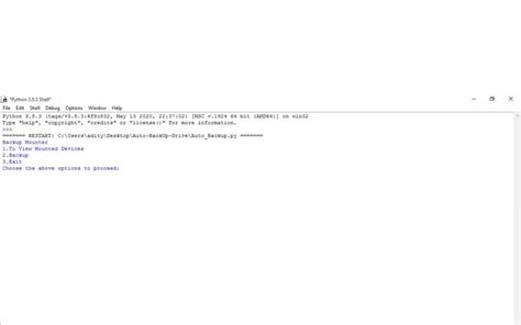 Image result for How to Restore Last Backup in Python