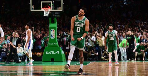 Tatum Sets Game 7 Scoring Record, as C's Soar Back to ECF | Boston Celtics