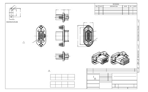 AT04-12PA-PM14 Drawing Datasheet by Amphenol Sine Systems Corp | Digi ...