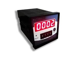 Nutronics Digital 4 Digit Counter Meter Model: PC-4M, Size: 72mmX72mm ...