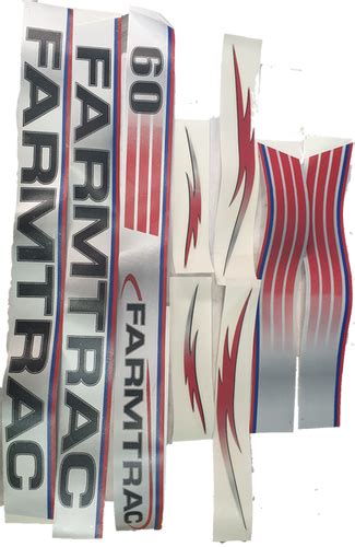 DECAL SET FT 60 N/MSILVER OE | SUKHO | FARMTRAC PARTS