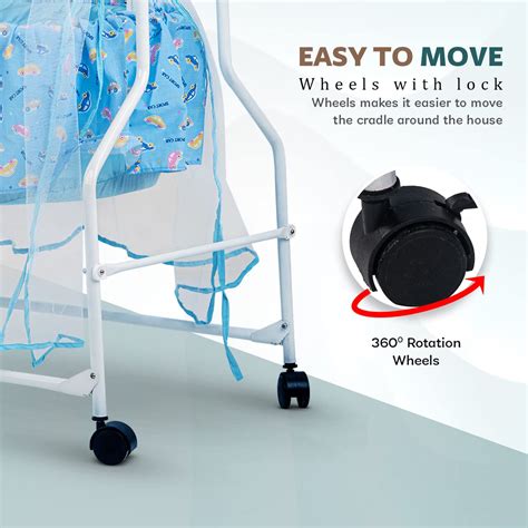 Baybee Bella Baby Swing Cradle for Baby with Mosquito Protection Net ...