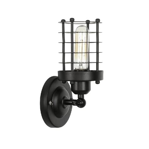 Buy GF-HuinongBlack industrial wall lamp IP44 - Bares Qazqa Industrial ...