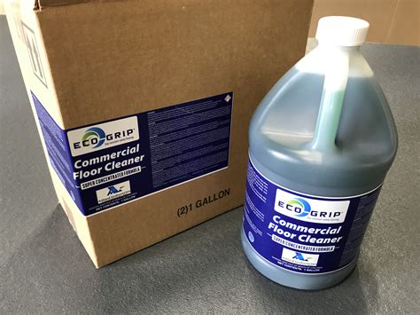 Commercial Floor Cleaner (4 gallon/case) - Eco-Grip Floor Store
