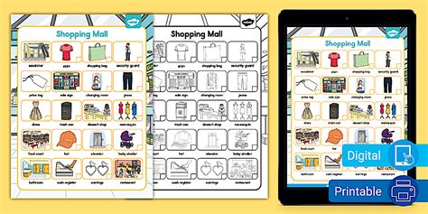 * NEW * Shopping Mall Scavenger Hunt