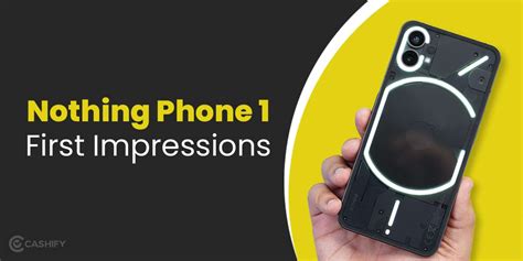 Nothing Phone 1 First Impressions - The Best Looking Android Phone ...