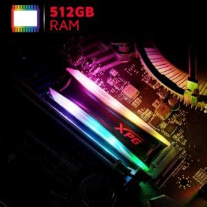 Amazon.in: Buy XPG S40G 512GB RGB 3D NAND PCIe Gen3x4 NVMe 1.3 M.2 2280 ...