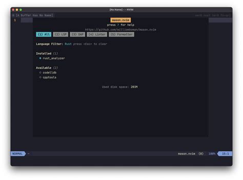 Nvim Config File 的图像结果