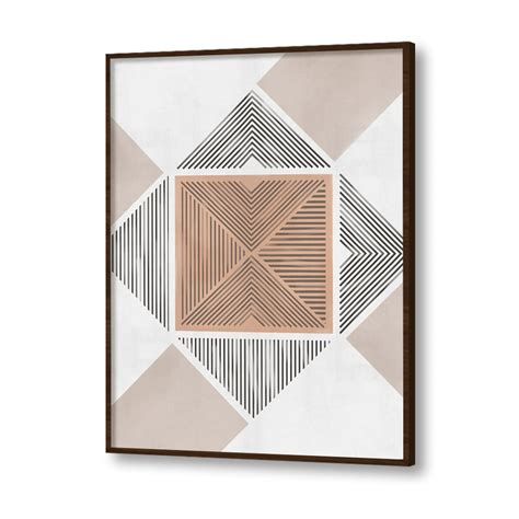 Geometric Shapes Painting|Abstract Painting| Line Art Painting|Pastel ...