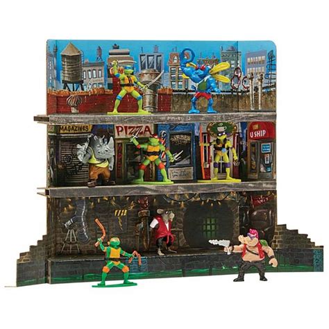 Turtles Mutant Mini Figur Battle Pack - Ninja Turtles-figurer 83562 Shop