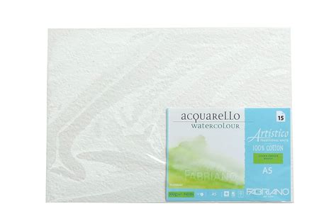 Fabriano Artistico Traditional White Watercolour paper, 100% cotton ...