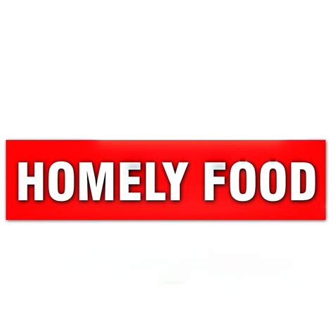 SIGNOOGLE Homely Food Wall Stickers for Restaurant Mess Hospital ...