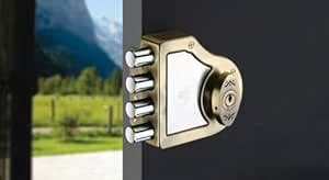 Pekt Locks Heavy Duty Main Door Deadbolt Lock , Four Bullets Door Lock ...