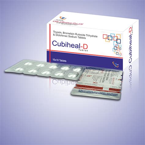 CUBIHEAL-D Tablets Cubic Lifesciences Pvt. Ltd.