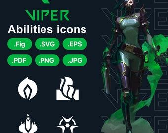 Buy Valorant Jett Agent Abilities Icons SVG PNG EPS Pdf Figma Online in ...