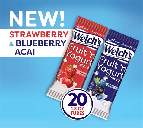 Buy Welch's Fruit Snacks, Fruit 'n Yogurt Variety Pack, Strawberry ...