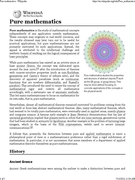 Pure Math PDF 的图像结果