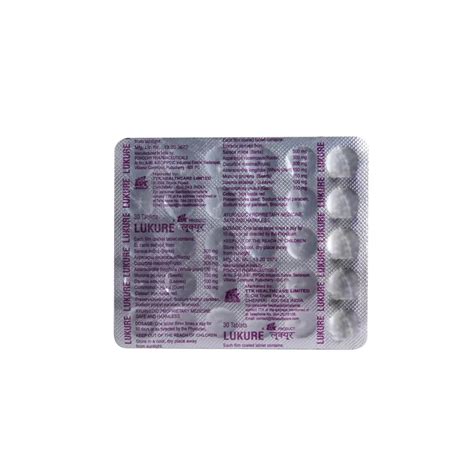 Lukure - Strip of 30 Tablets : Amazon.in: Health & Personal Care