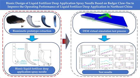 Bionic Design of Liquid Fertilizer Deep Application Spray Needle, Based ...