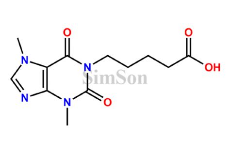 M4 Metabolite of Pentoxifylline | CAS No- NA | Simson Pharma Limited